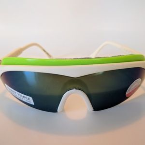 NWT True Vintage 90's "bolle" like sports style wrap around blade sunglasses